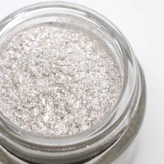 Silver sparkle mica